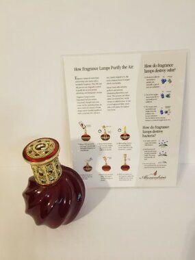 Alexandria's fragrance lamp Ruby Swirl